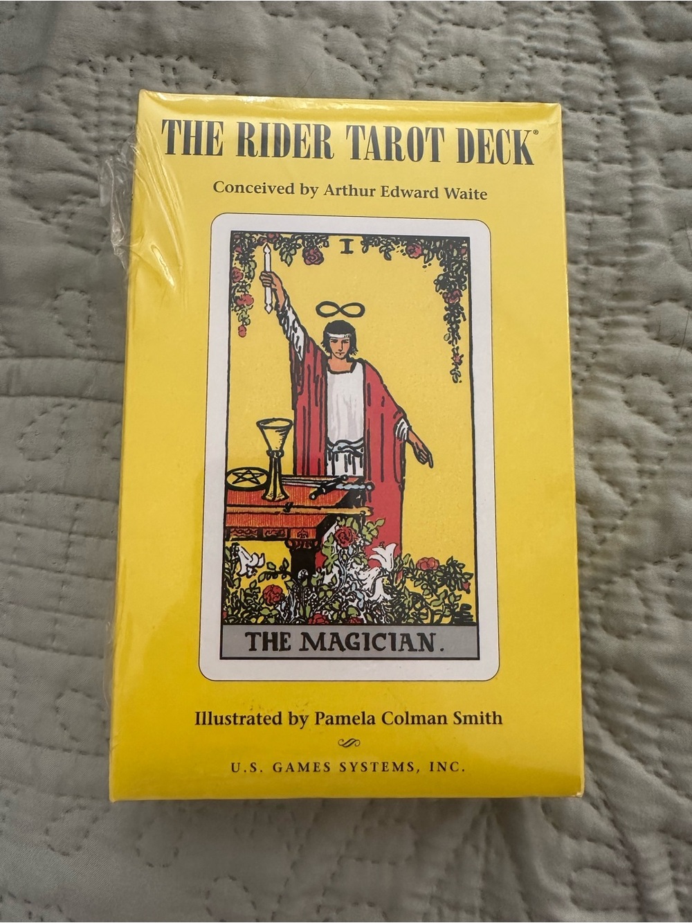 The Rider Tarot Deck Nee in packaging